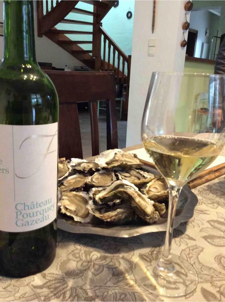 Entre Deux mers - Château Pourquey Gazeau - Cyril et Anita Fouilhac 