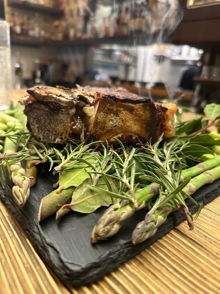 Entrecote Di Manzo Danese E Burro Maitre D'Hotel Servita Con Contorni - Verso - 772242