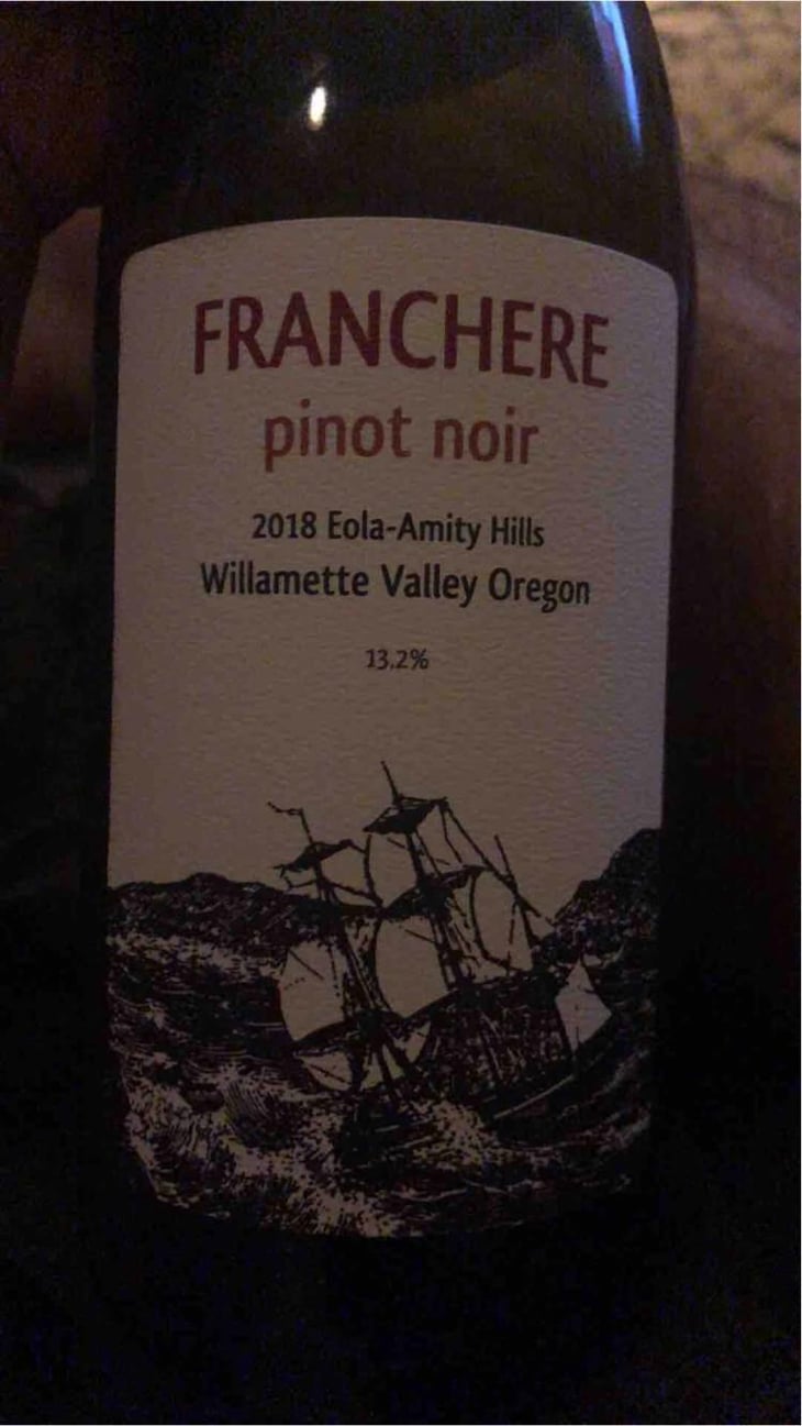 Eola-Amity Hills AVA Pinot Noir - Franchere Wine Company - Mike Hinds 