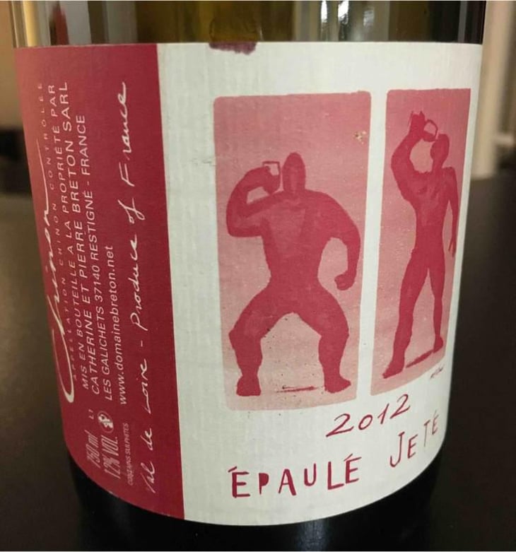 Épaulé Jeté Chinon - Domaine Breton - Catherine & Pierre Breton 