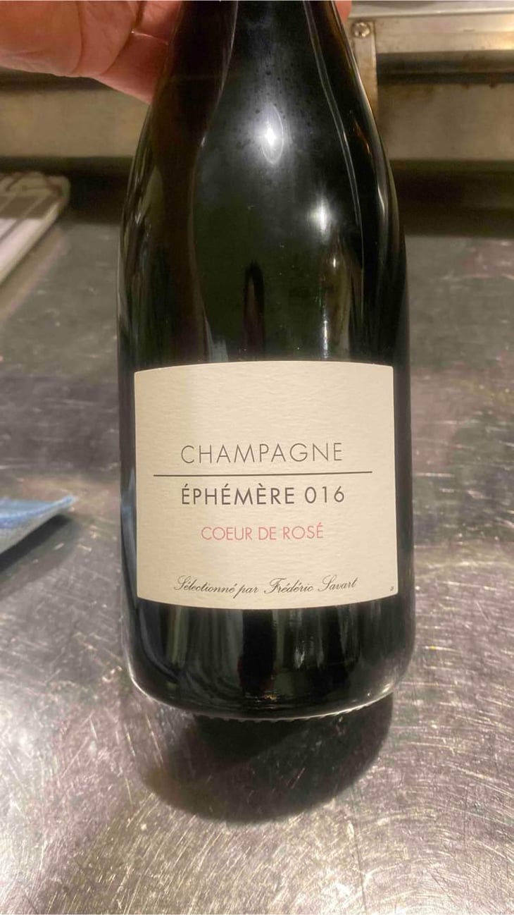 Éphémère 016 - Champagne Savart - Frederic Savart -2016
