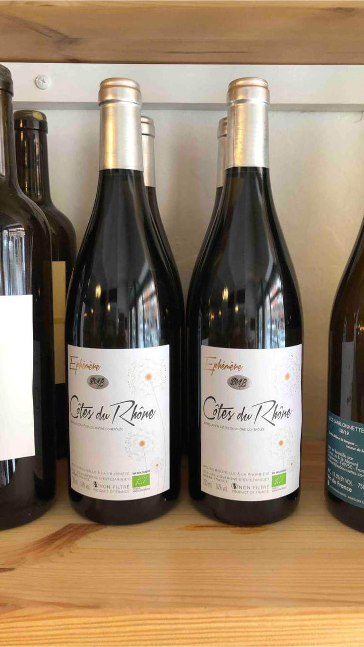 Éphémère - Les Vignerons d'Estézargues - Les Vignerons d'Estézargues 