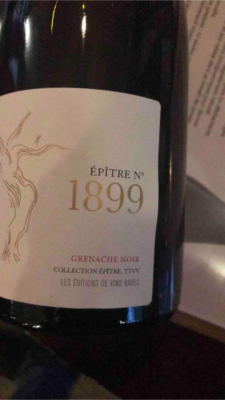 Epitre N°1899 - Les Editions de Vins Rares - Loïc Mignotte , Renaud Saunier & Jean-Armand Bloc 