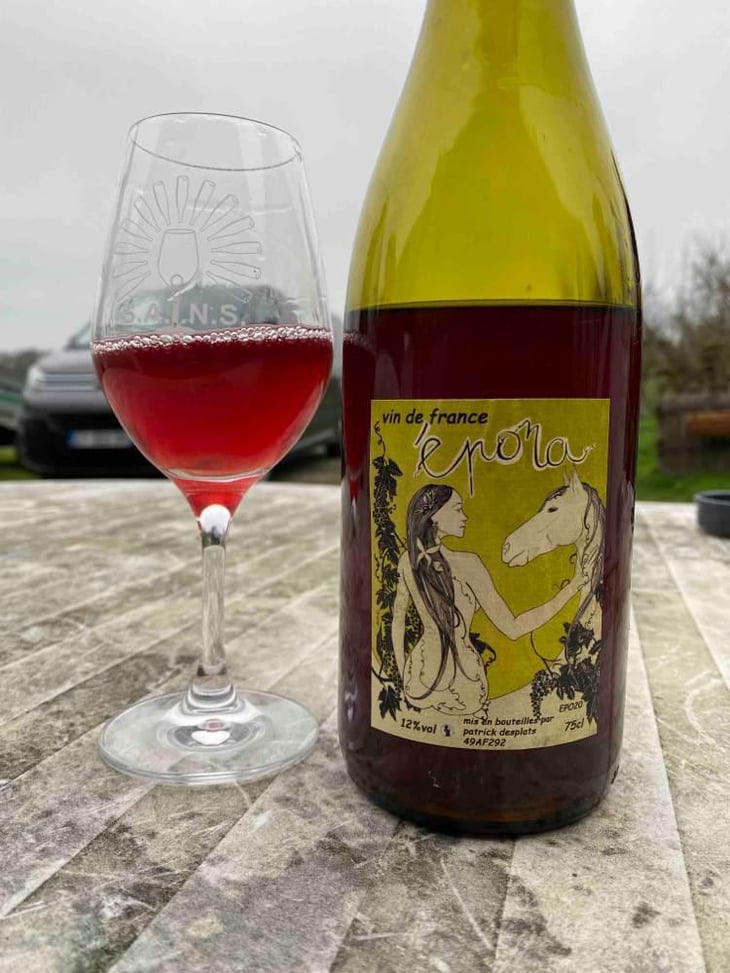 Épona Rose - Domaine des Griottes - Patrick Desplats -2020