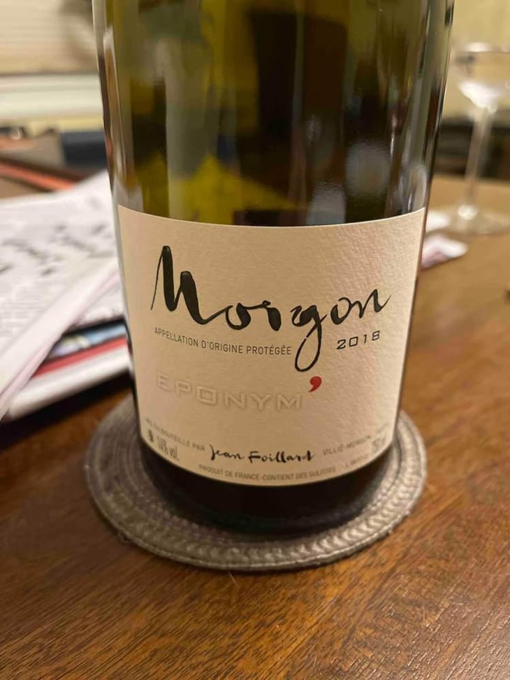 Morgon “Eponym'” - Jean Foillard - Jean Foillard 