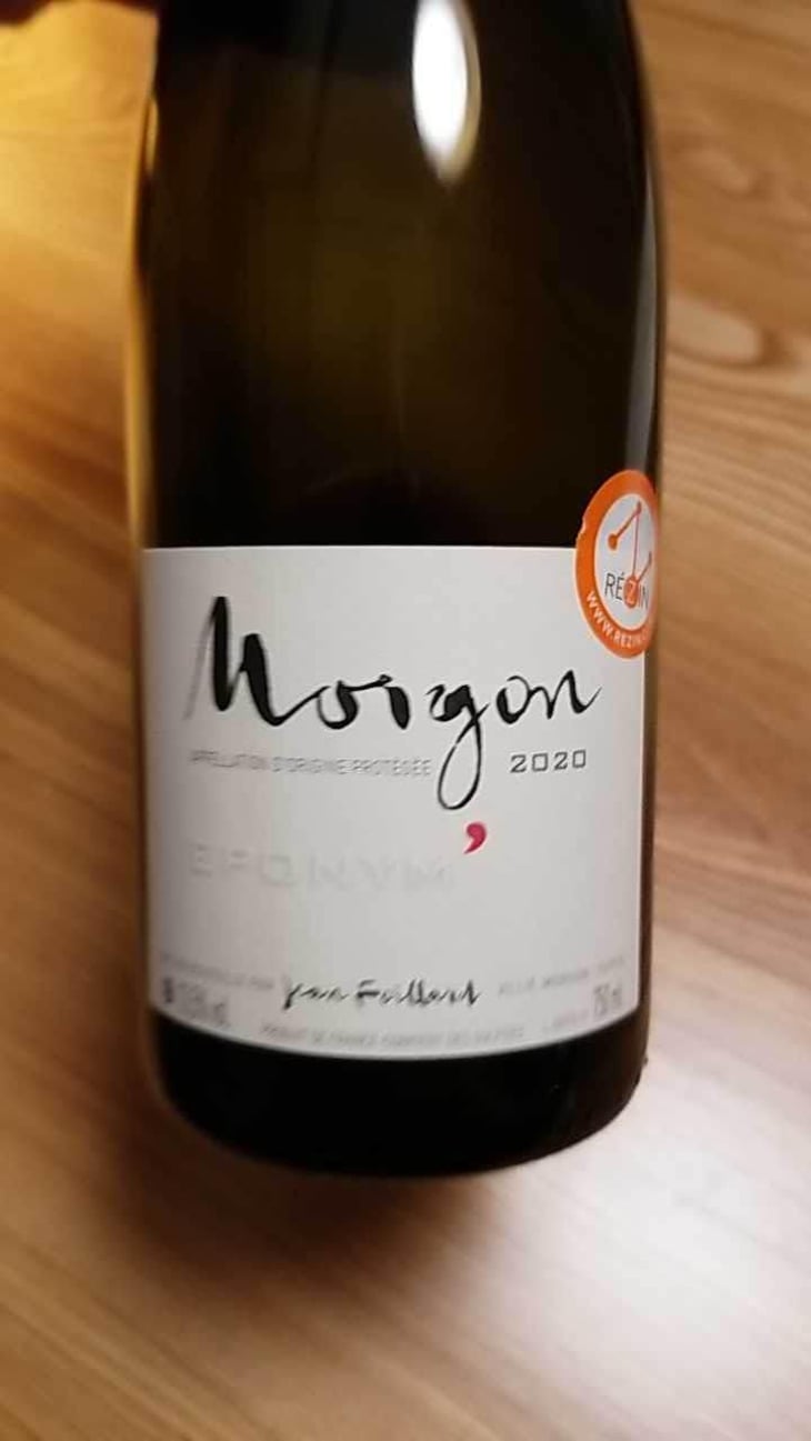 Morgon “Eponym'” - Jean Foillard - Jean Foillard 
