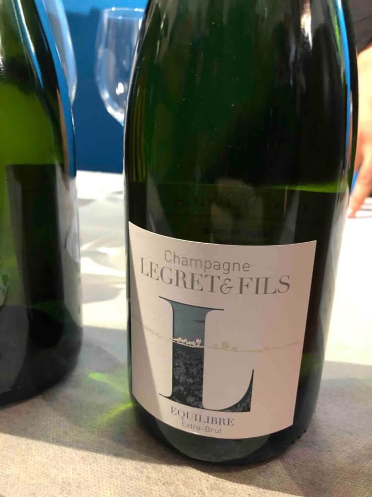Equilibre Extra Brut - Champagne Legret & Fils - Sandrine & Alain Legret 