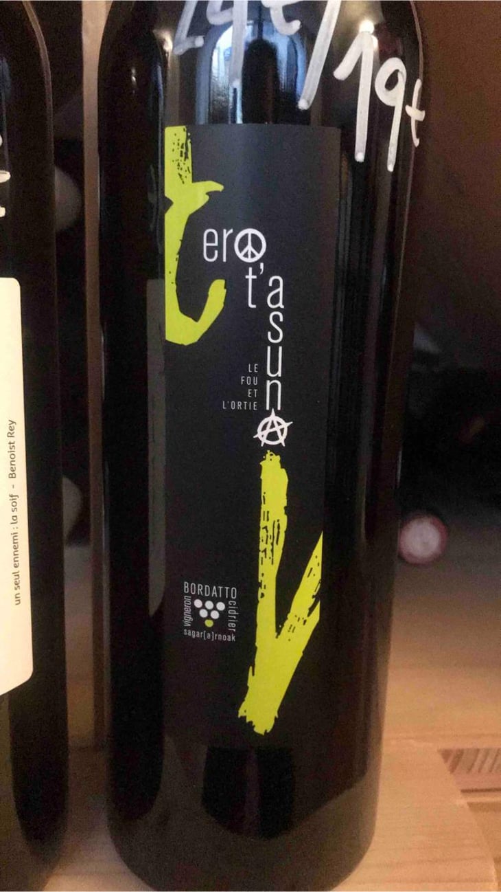 EROTASUNA - Domaine Bordatto - Pascal & Binxitxo Aphaule 