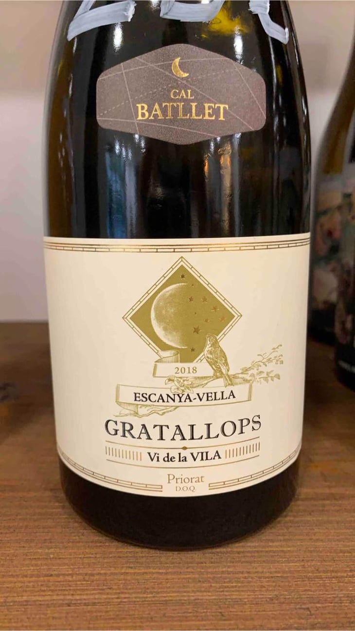 Escanya-vella Gratallops Vi De Vila - Cal Batllet - Marc Ripoll Sans 