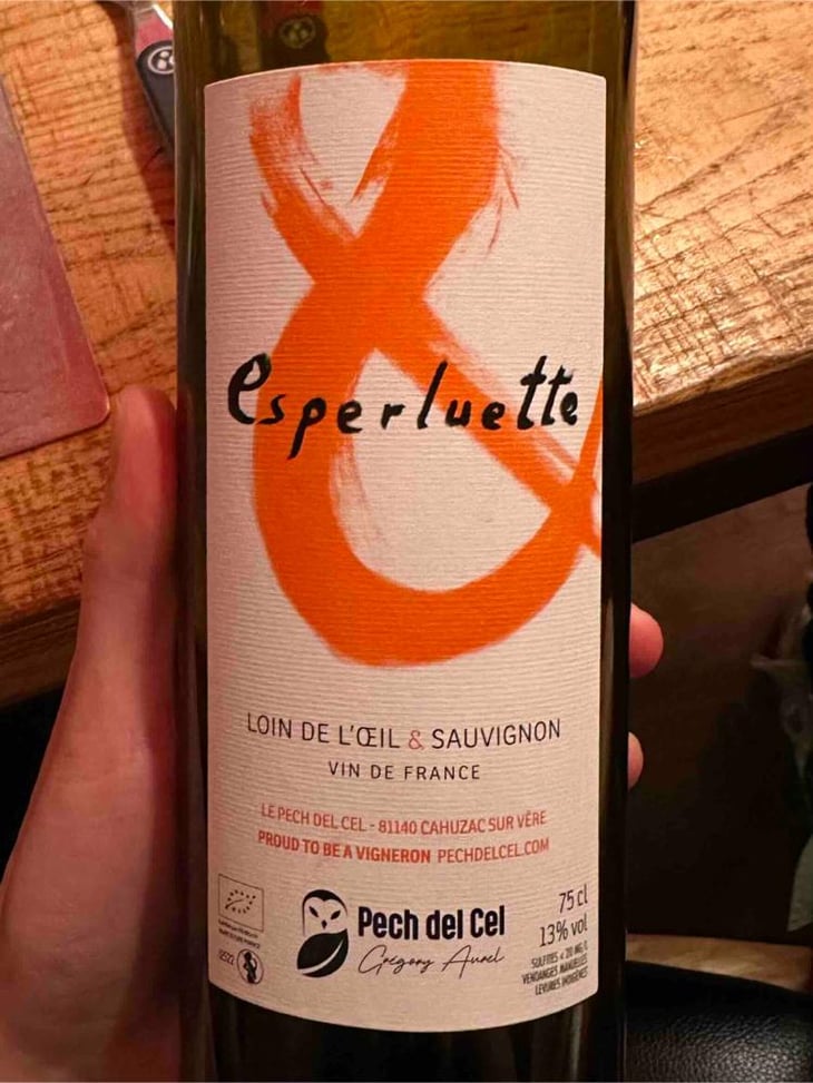 Esperluette - Domaine Du Pech Del Cel - Laure et Grégory Aurel -2023