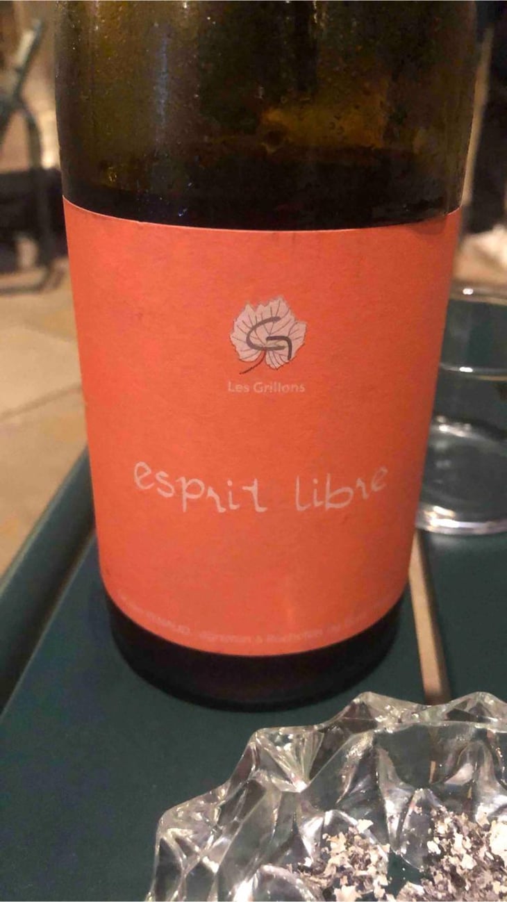 Esprit Libre - Clos des Grillons - Nicolas Renaud 