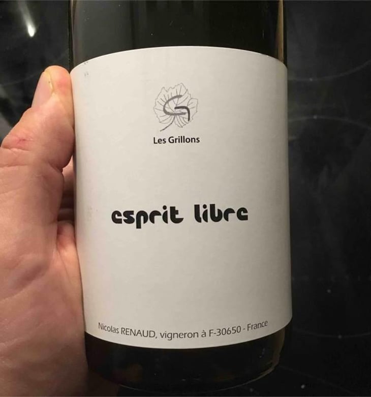 Esprit Libre - Clos des Grillons - Nicolas Renaud 