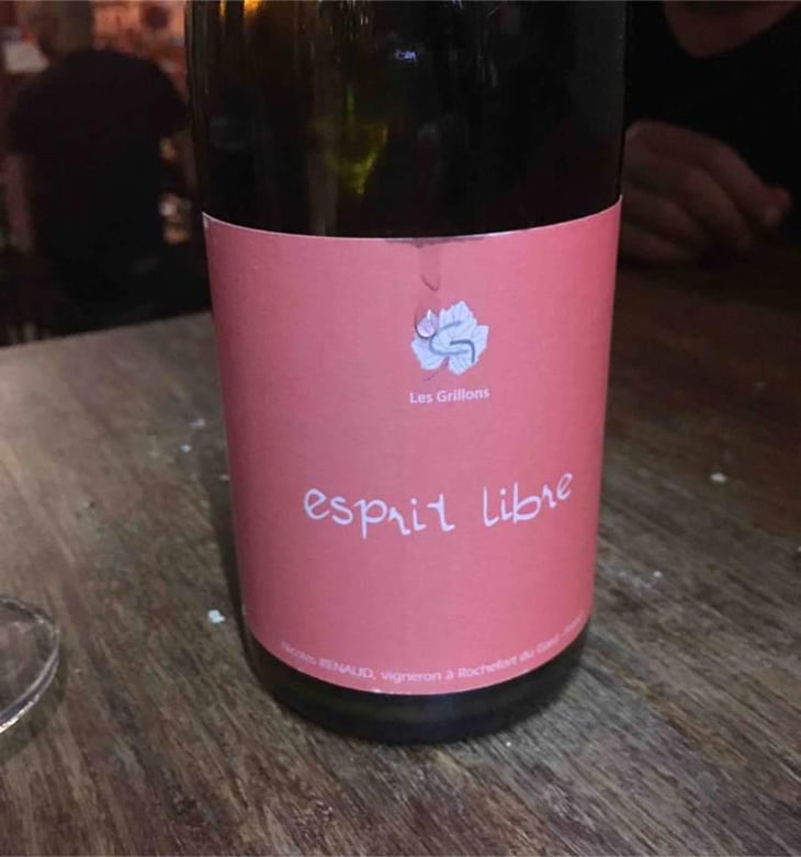 Esprit Libre - Clos des Grillons - Nicolas Renaud 