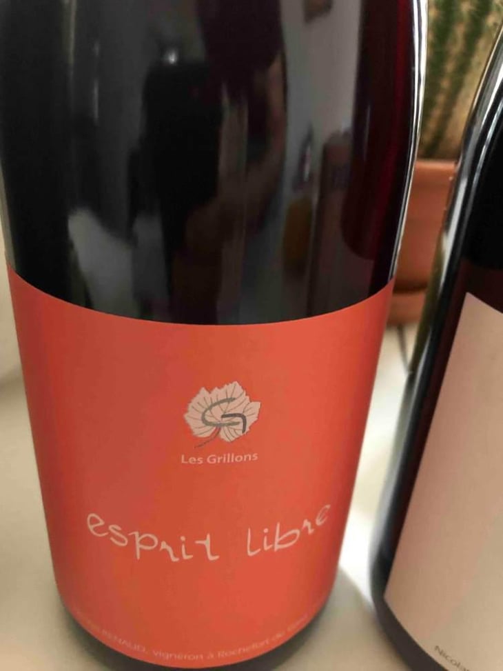 Esprit Libre - Clos des Grillons - Nicolas Renaud 