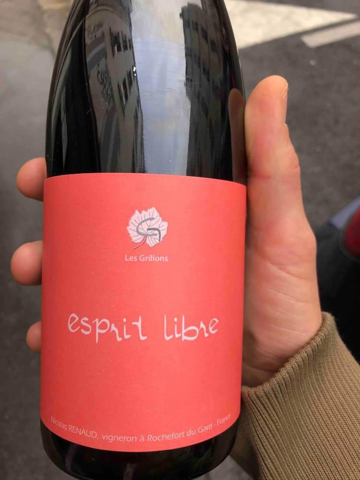 Esprit Libre - Clos des Grillons - Nicolas Renaud 