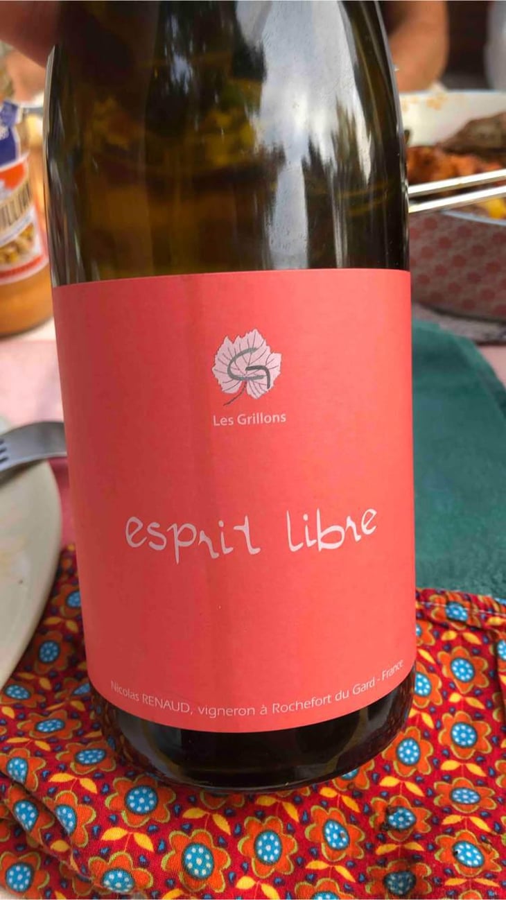 Esprit Libre - Clos des Grillons - Nicolas Renaud 