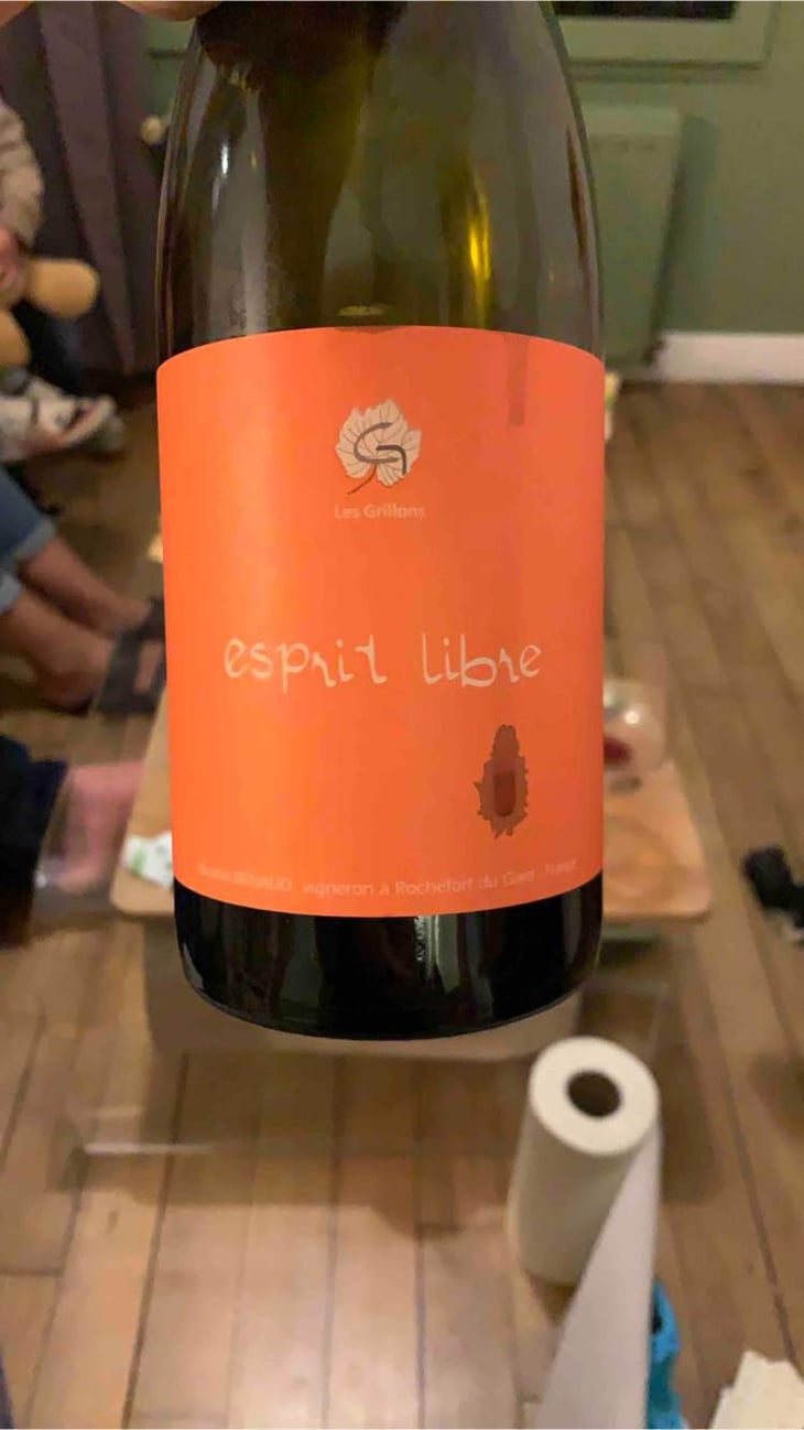 Esprit Libre - Clos des Grillons - Nicolas Renaud 