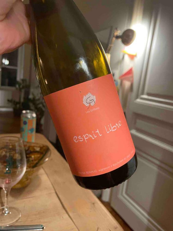 Esprit Libre - Clos des Grillons - Nicolas Renaud 