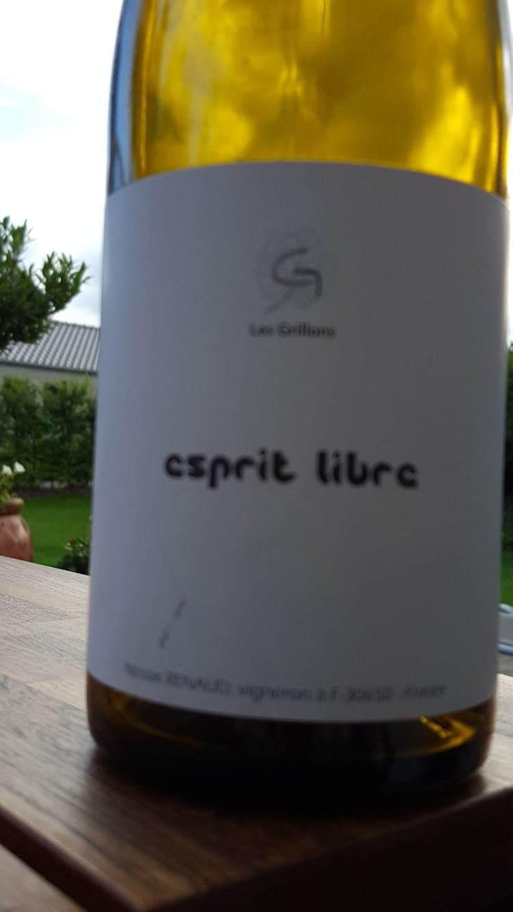 Esprit Libre - Clos des Grillons - Nicolas Renaud 