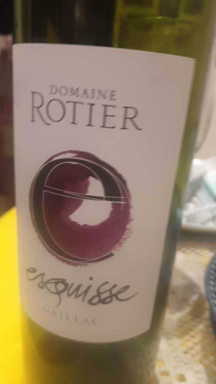 Esquisse - Domaine Rotier - Alain Rotier & Francis Marre 