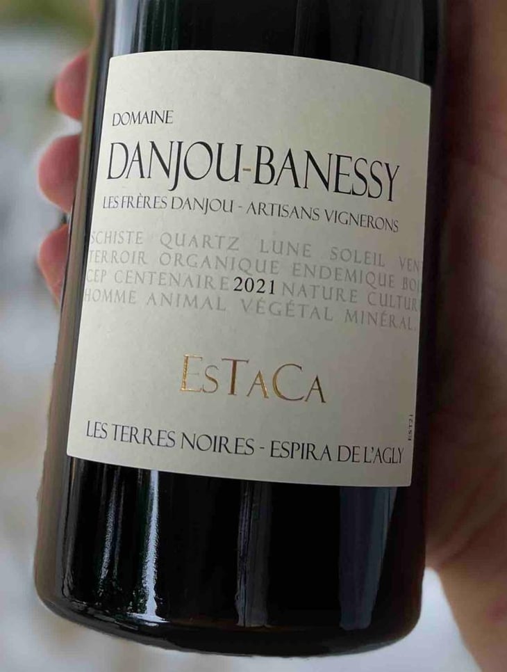 Estaca - Domaine Danjou-Banessy - Benoît & Sébastien Danjou -2018