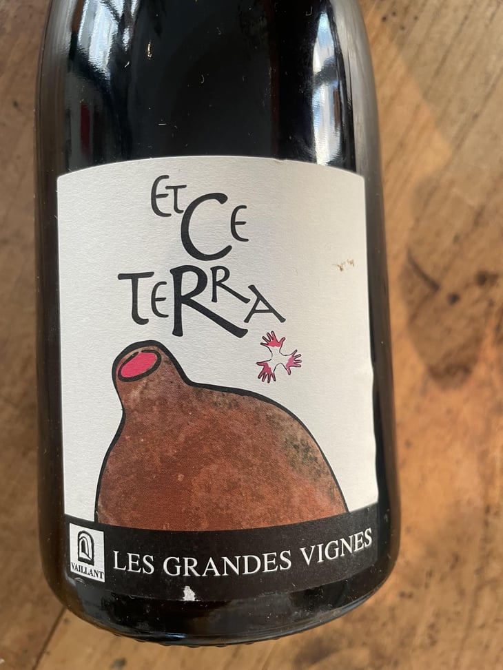 Et Ce Terra (amphore) Rouge - Les Grandes Vignes - Laurence, Dominique & Jean-François Vaillant 