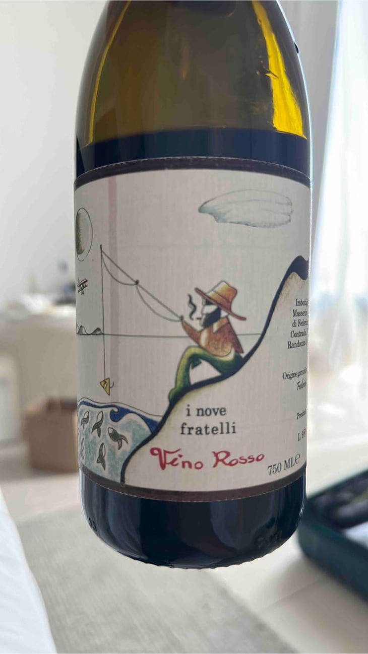 Etna Rosso DOC “I Nove Fratelli” - Masseria del Pino - Federica Turillo & Cesare Fulvio 