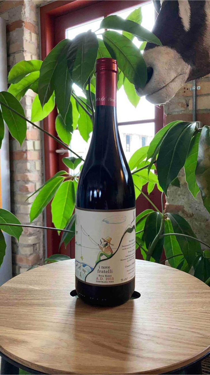 Etna Rosso DOC “I Nove Fratelli” - Masseria del Pino - Federica Turillo & Cesare Fulvio 