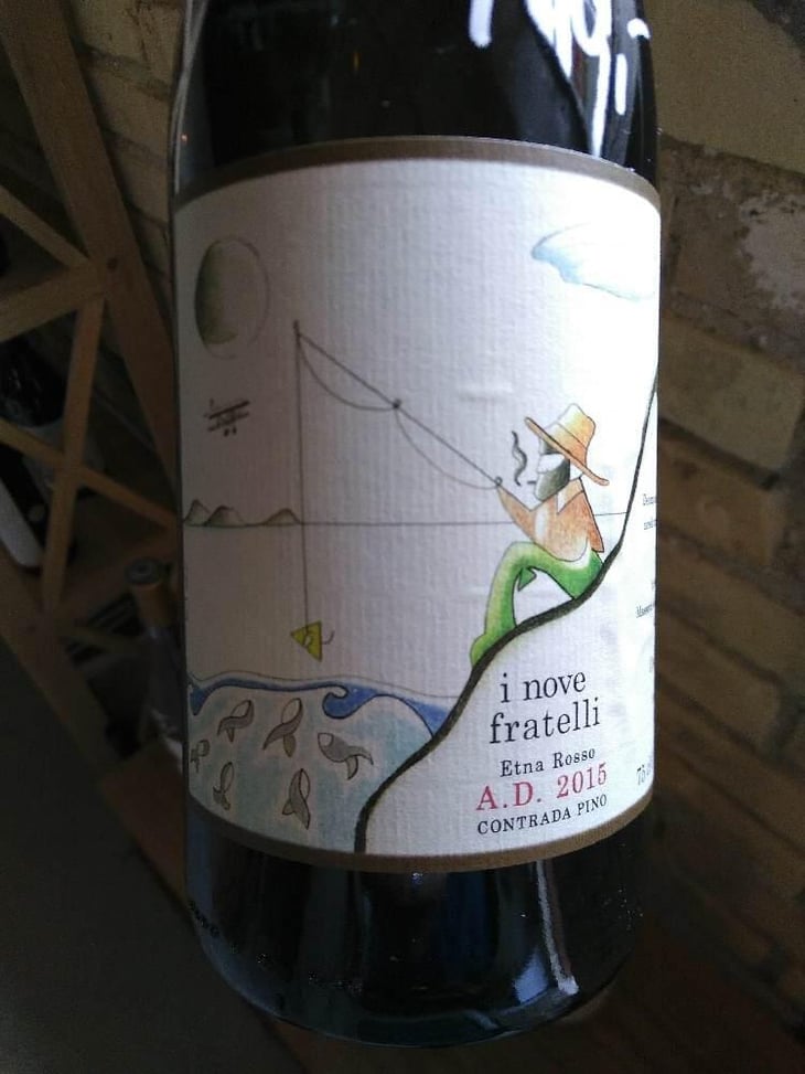 Etna Rosso DOC “I Nove Fratelli” - Masseria del Pino - Federica Turillo & Cesare Fulvio 