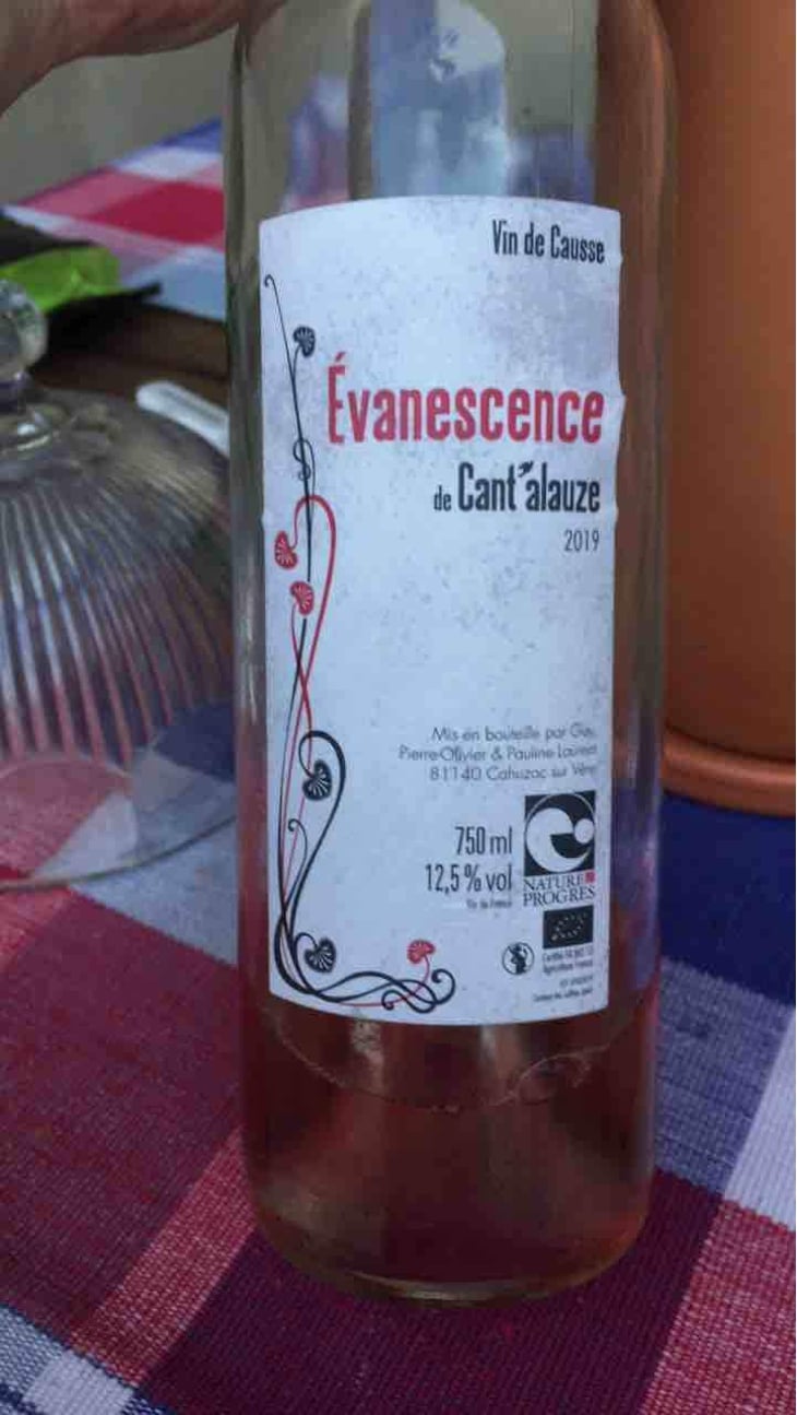 Evanescence - Domaine de Cantalauze - Pierre-Olivier & Pauline Laurent -2018