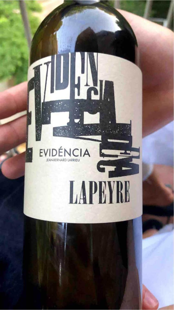 Evidencia - Clos Lapeyre - Jean-Bernard Larrieu 