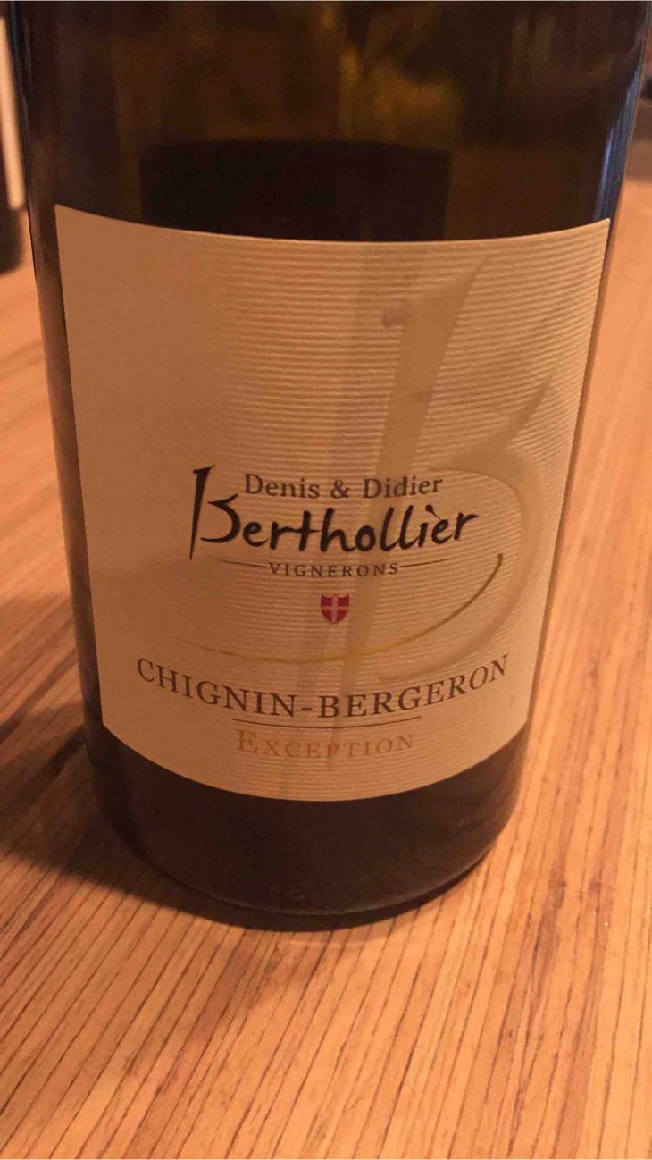 Exception - Berthollier Vignerons - Denis & Didier Berthollier 