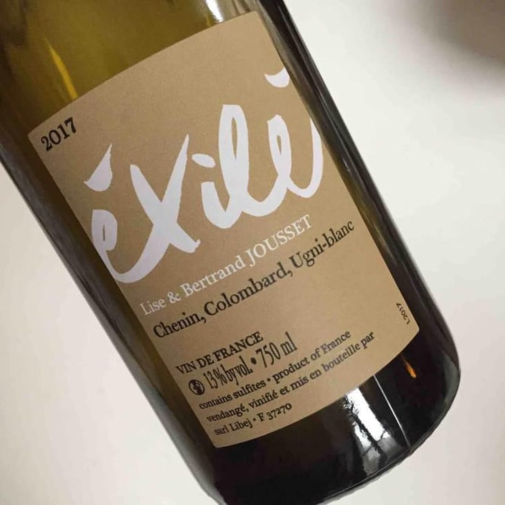 Exilé Blanc - Domaine Jousset - Lise & Bertrand Jousset 