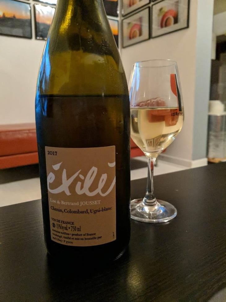 Exilé Blanc - Domaine Jousset - Lise & Bertrand Jousset 