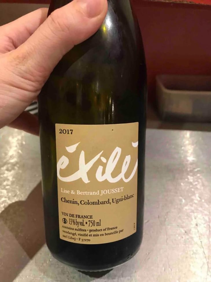 Exilé Blanc - Domaine Jousset - Lise & Bertrand Jousset 