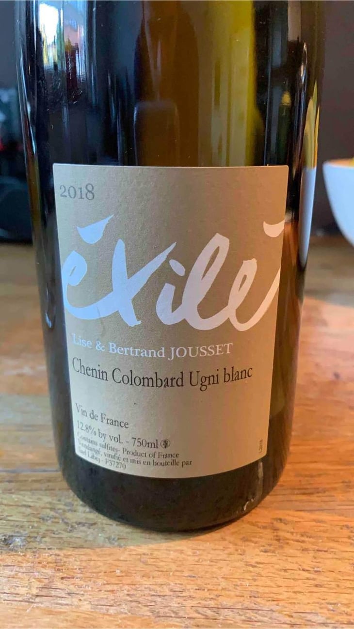 Exilé Blanc - Domaine Jousset - Lise & Bertrand Jousset 