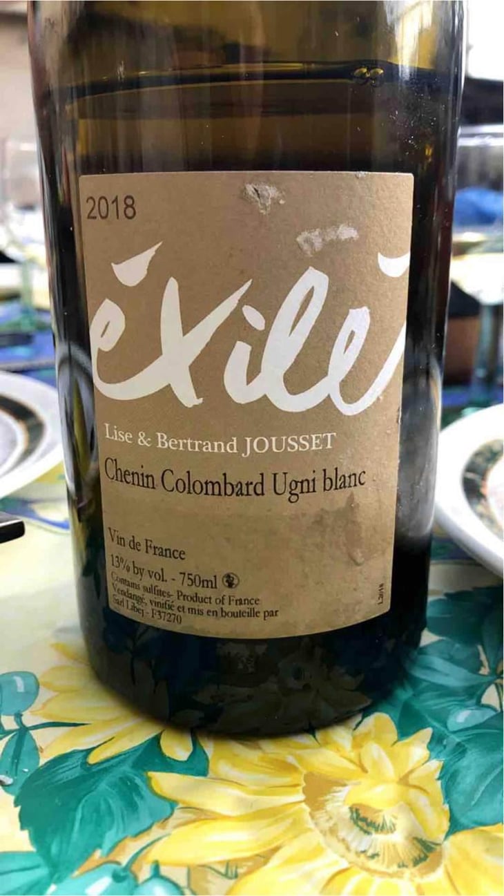 Exilé Blanc - Domaine Jousset - Lise & Bertrand Jousset 