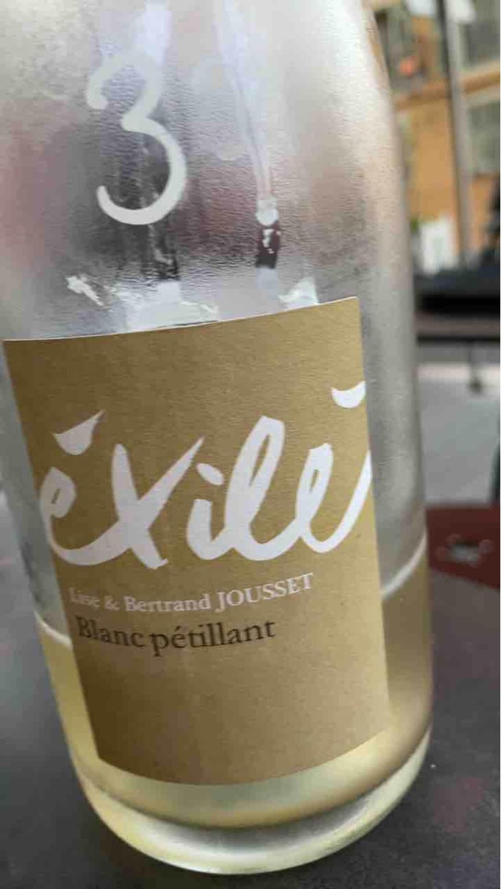 Exilé Blanc - Domaine Jousset - Lise & Bertrand Jousset 
