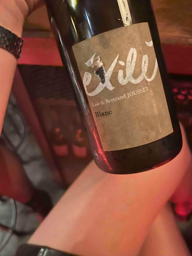 Exilé Blanc - Domaine Jousset - Lise & Bertrand Jousset 