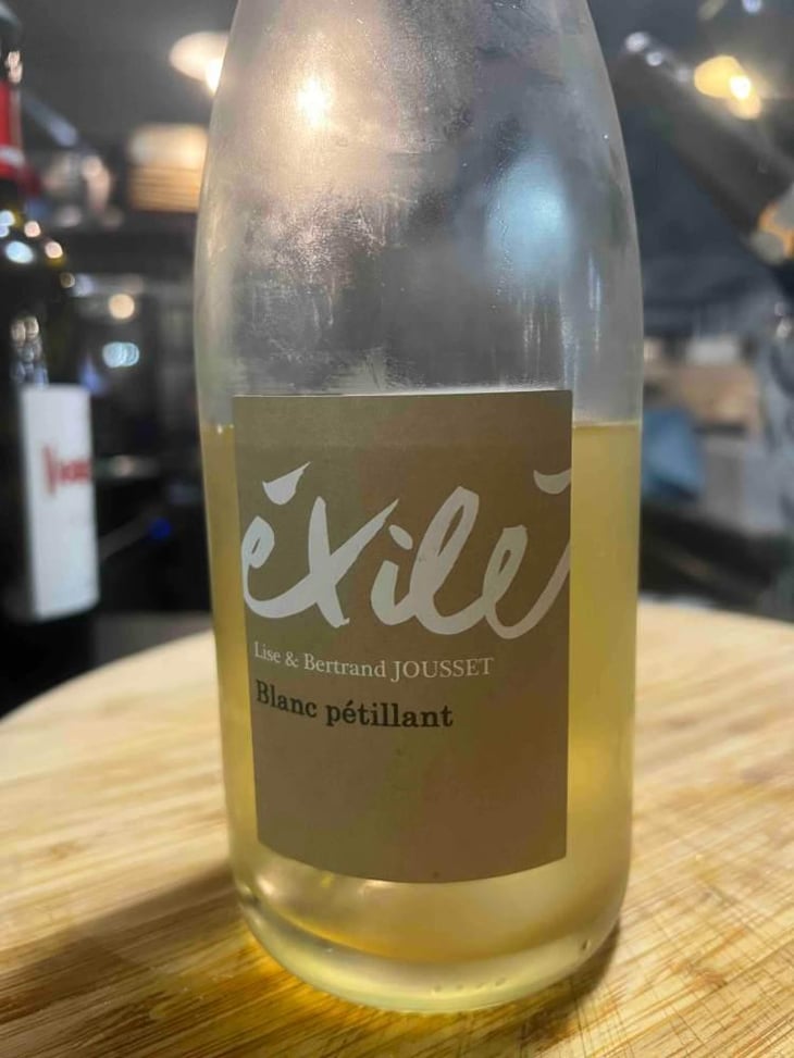 Exilé Blanc Pétillant - Domaine Jousset - Lise & Bertrand Jousset 