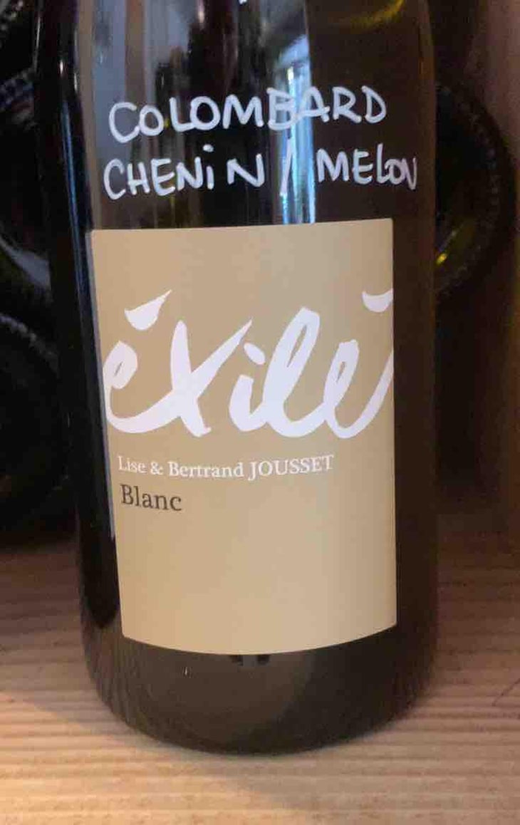 Exilé Blanc Pétillant - Domaine Jousset - Lise & Bertrand Jousset 