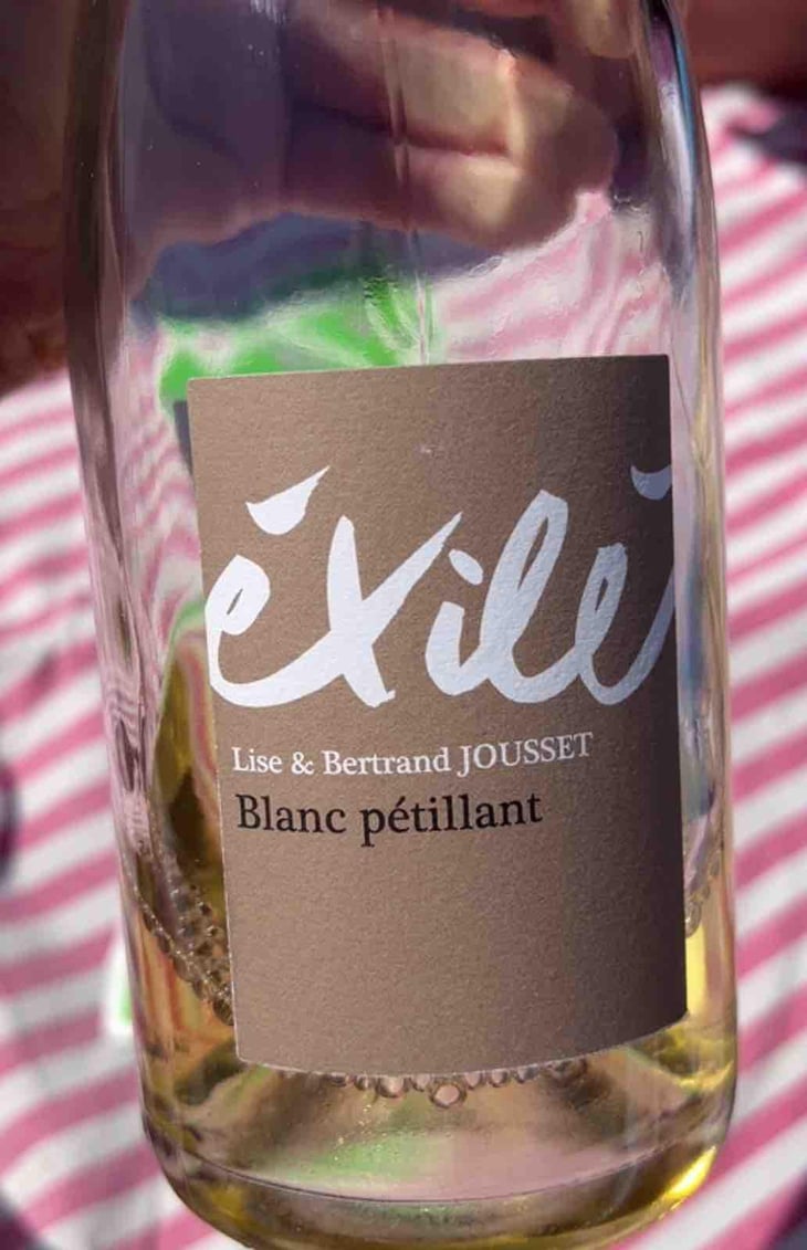 Exilé Blanc Pétillant - Domaine Jousset - Lise & Bertrand Jousset 