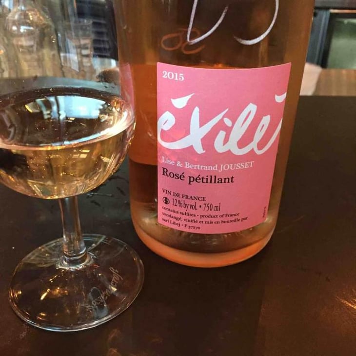 Éxilé Rosé Pétillant - Domaine Jousset - Lise & Bertrand Jousset 