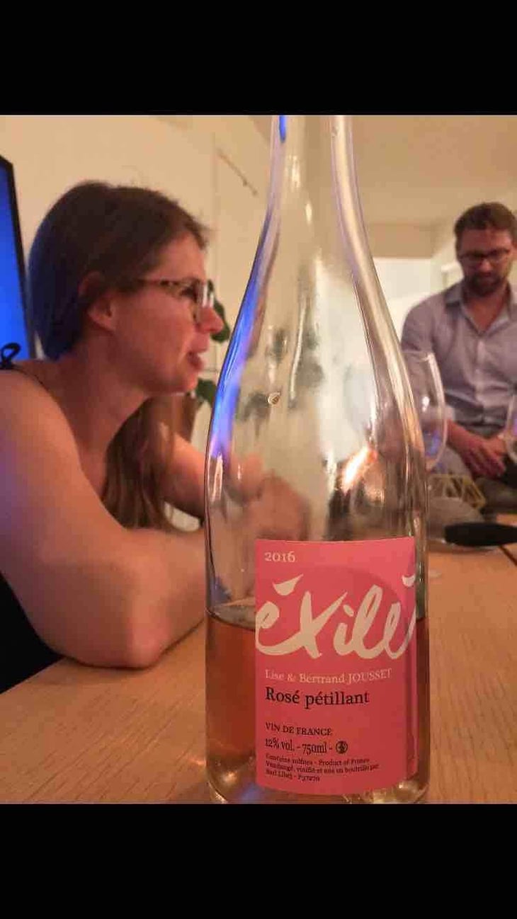Éxilé Rosé Pétillant - Domaine Jousset - Lise & Bertrand Jousset 