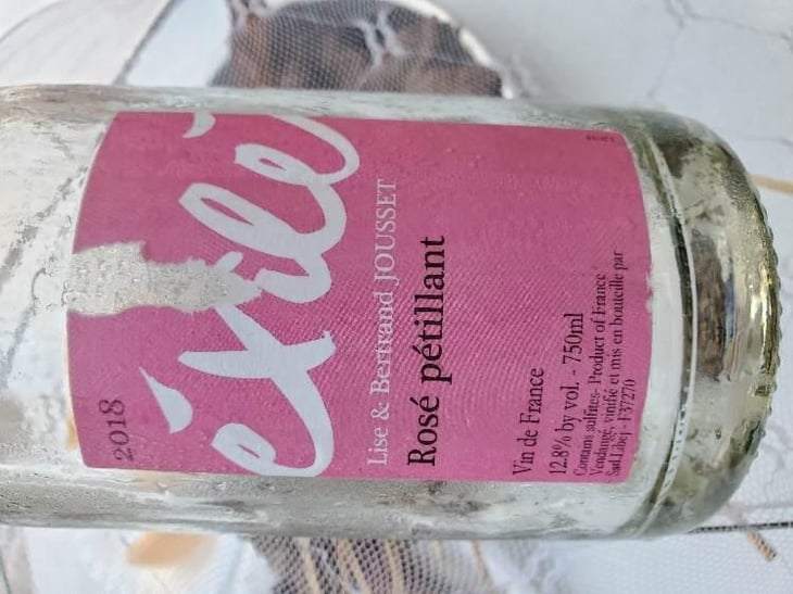 Éxilé Rosé Pétillant - Domaine Jousset - Lise & Bertrand Jousset 