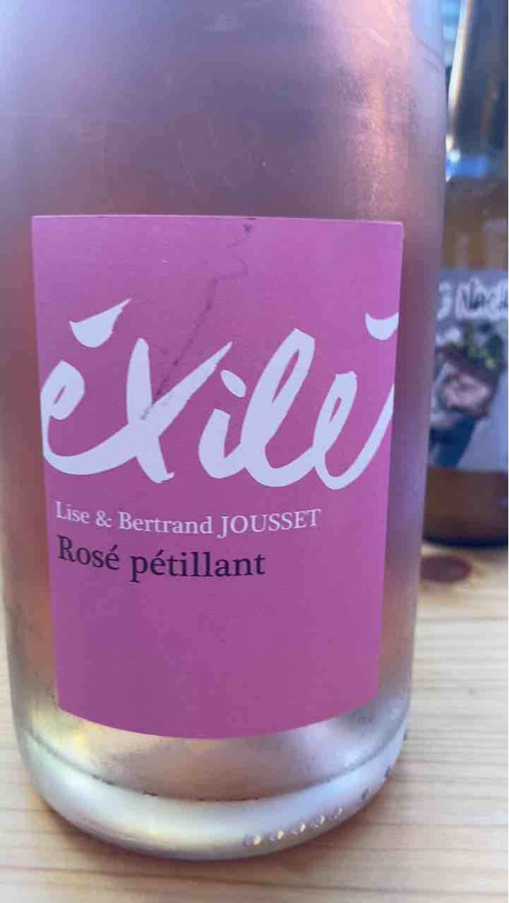 Éxilé Rosé Pétillant - Domaine Jousset - Lise & Bertrand Jousset 