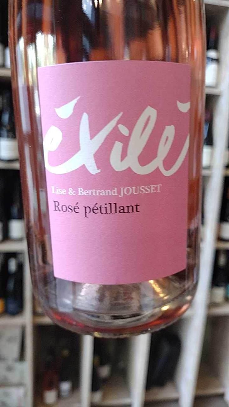 Éxilé Rosé Pétillant - Domaine Jousset - Lise & Bertrand Jousset 