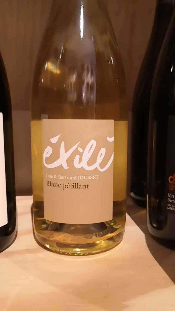 Éxilé Rosé Pétillant - Domaine Jousset - Lise & Bertrand Jousset 