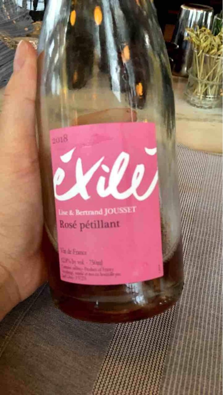 Éxilé Rosé Pétillant - Domaine Jousset - Lise & Bertrand Jousset 