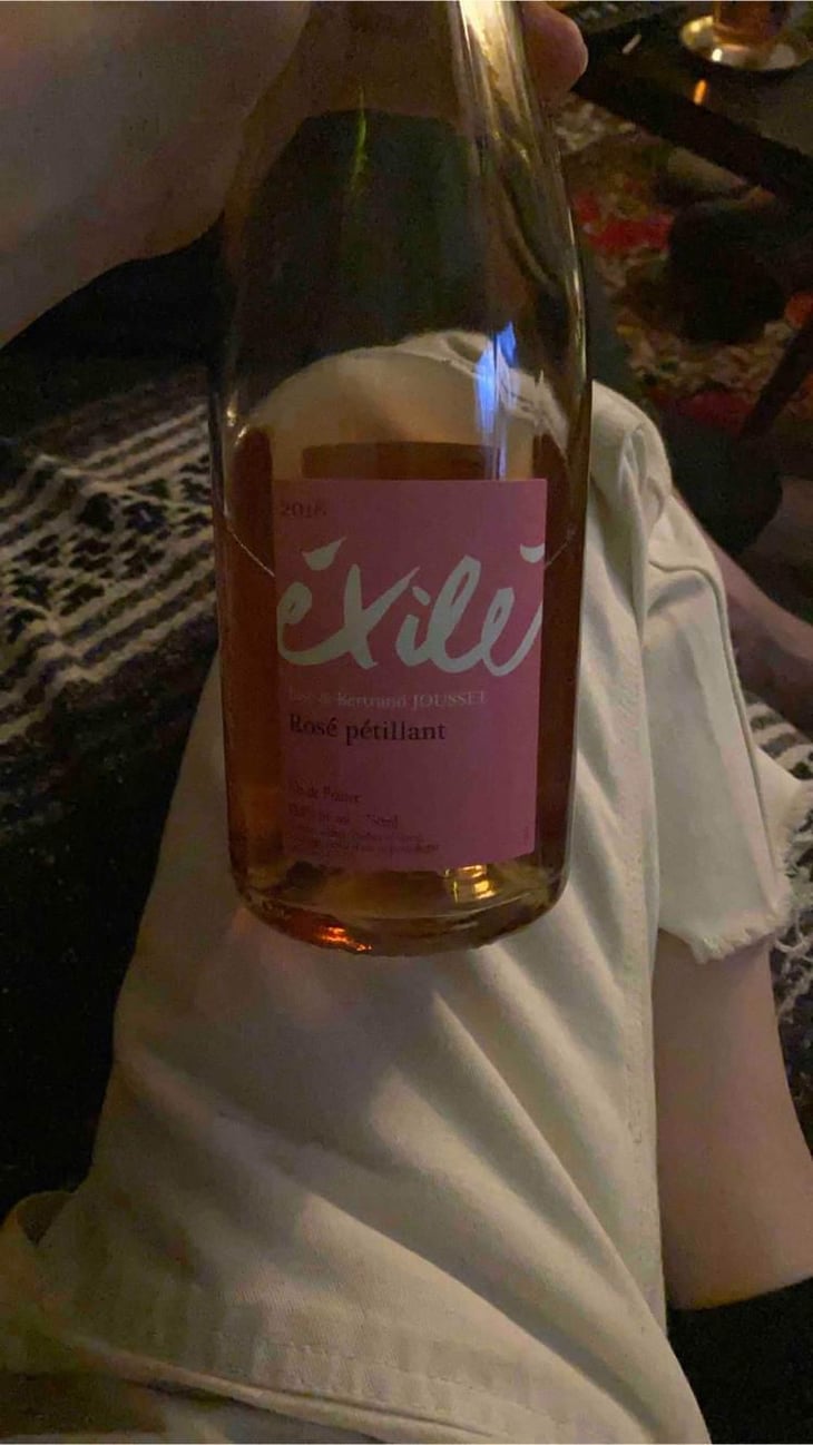 Éxilé Rosé Pétillant - Domaine Jousset - Lise & Bertrand Jousset 